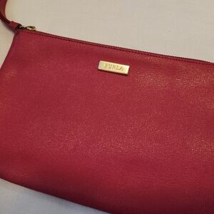Furla Magenta Wristlet